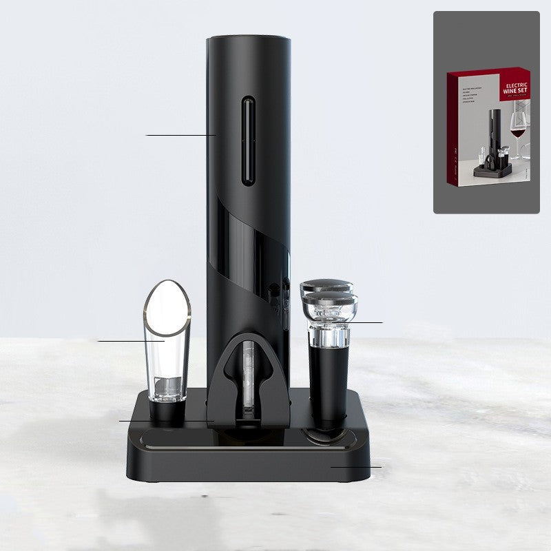 Elektrisches Weinflaschenöffner-Set – Stilvoll & Praktisch