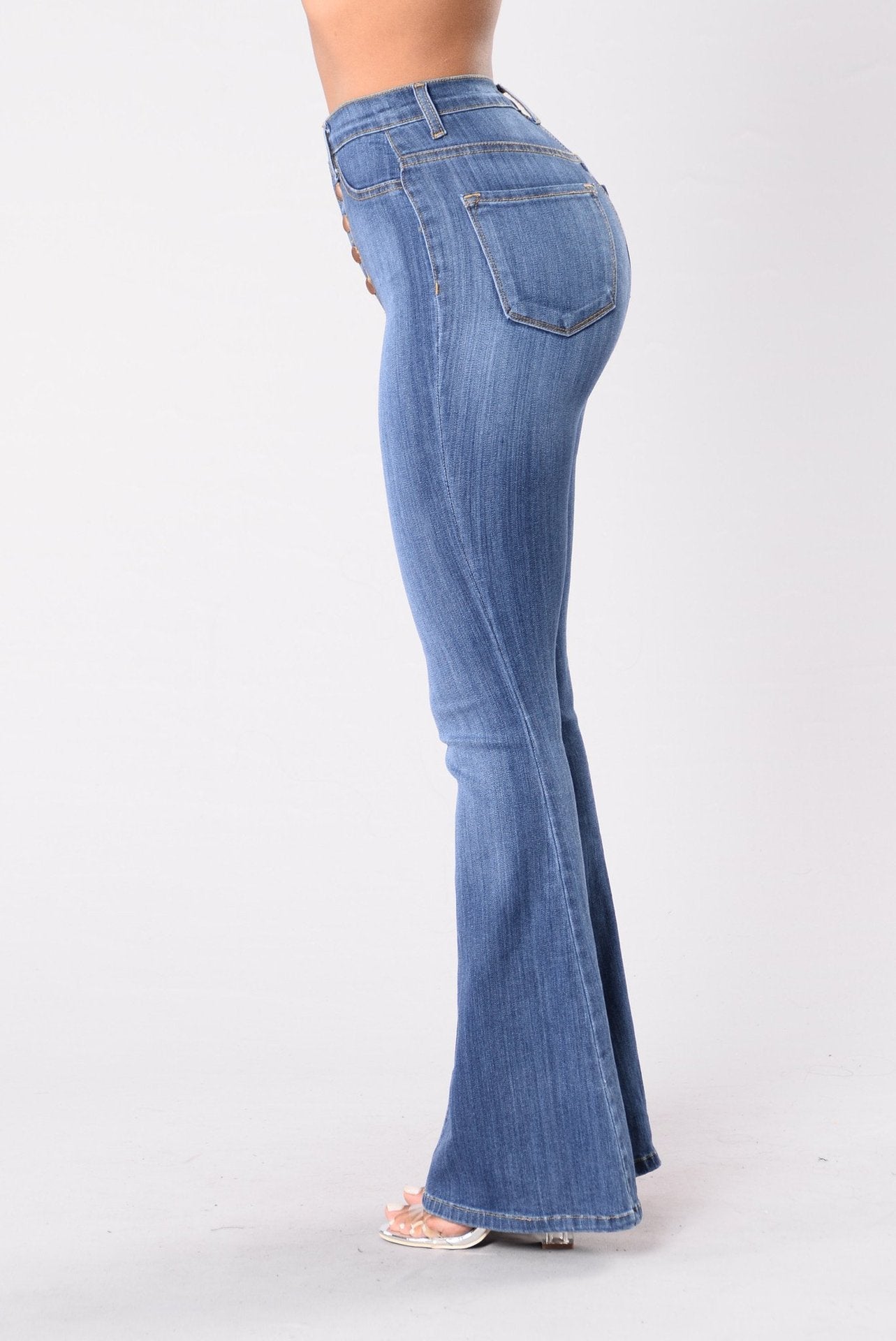 Damenjeans – High-Waist, Elegante Passform