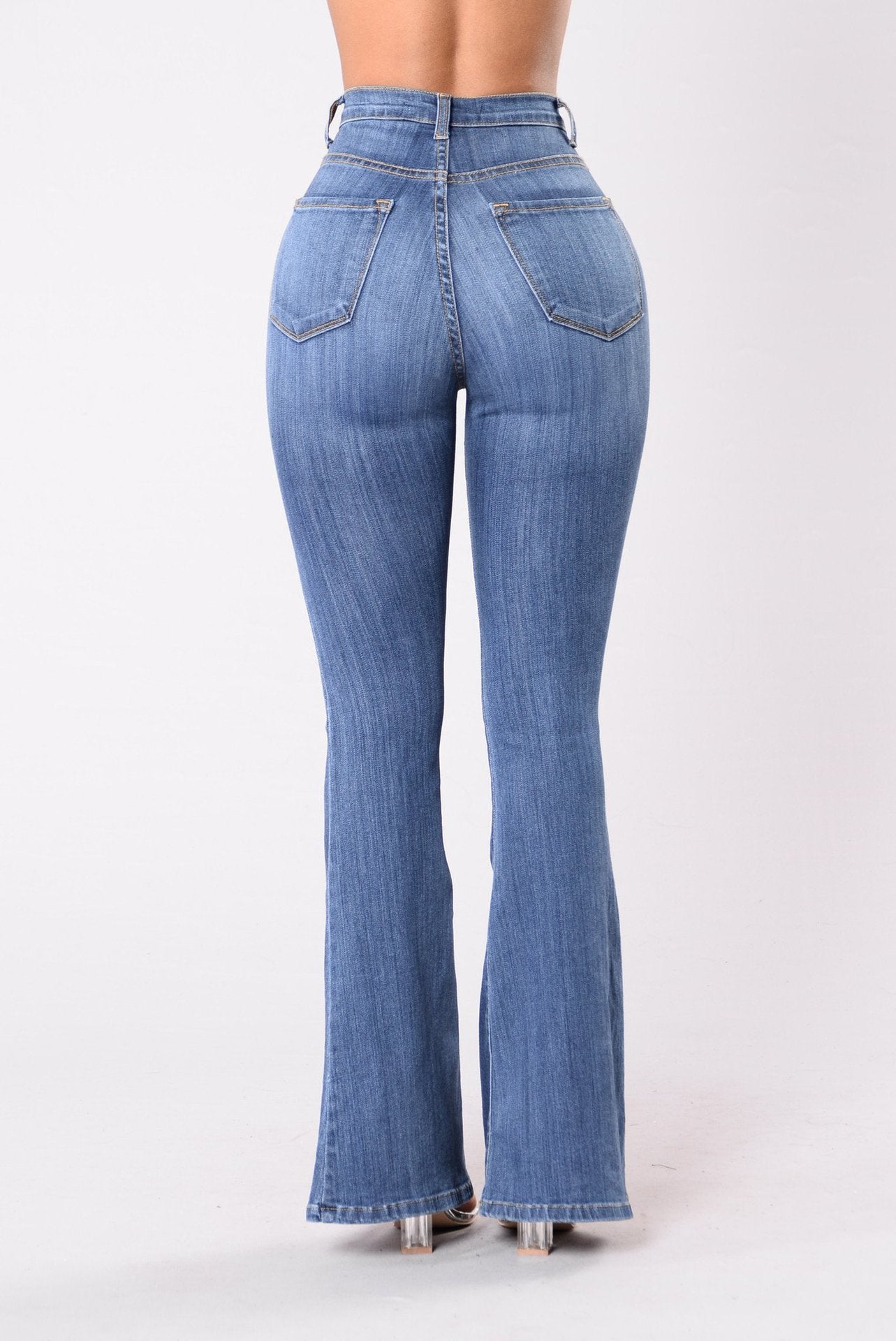 Damenjeans – High-Waist, Elegante Passform