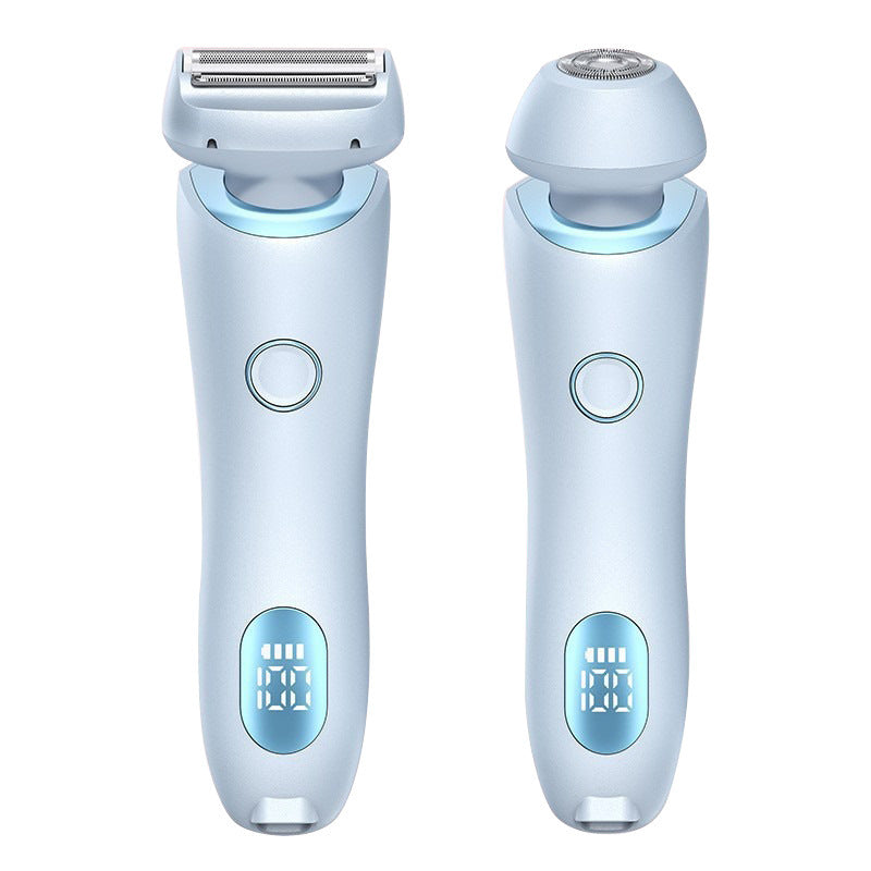 2-in-1 Wiederaufladbarer Epilierer & Trimmer – Präzise Haarentfernung für Gesicht, Körper, Beine & Bikinizone